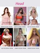 Newest European Face Sex Toy Big Fat Ass Silicone xxx ooo Adult Sex Doll For Men by AUTOMATICWOMAN